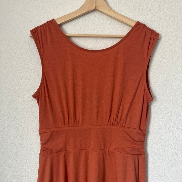 PrAna Jola scoop back midi jersey organic dress - Picture 3 of 8